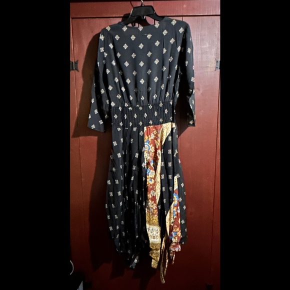 Desigual Gelia Bohemian Patchwork Handkerchief Midi Dress Size EU40/US 6 - NWT - Picture 11 of 16